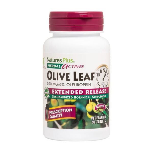 Natures Plus Herbal Actives Olive Leaf Oleuropein 30's