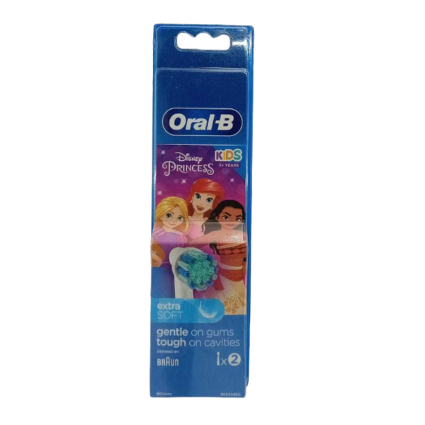 Braun Oral B Stages Kids P/Replacement Brush Heads 2's