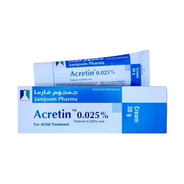 Acretin 0.025% Cream 30g