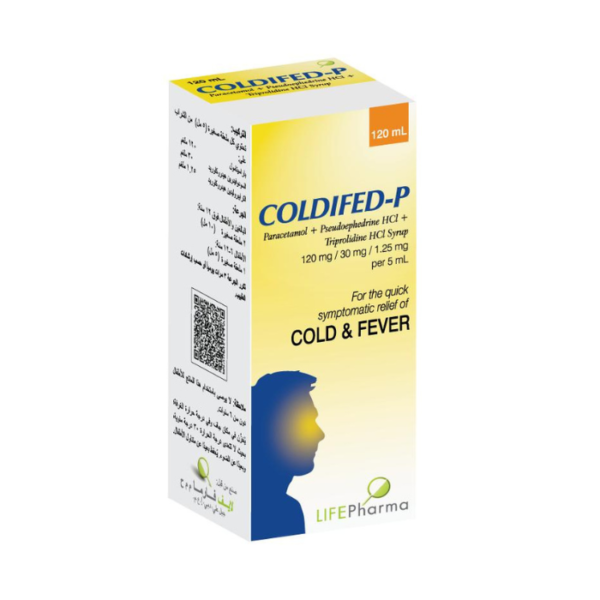Coldifed-P Cold & Flu Syrup 120ml