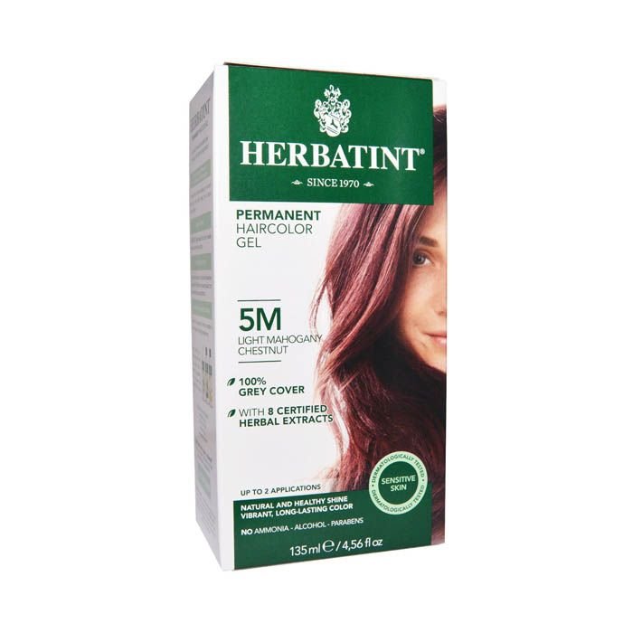 Herbatint Herbal Haircolor Gel 5M Light Mahogany Chestnut