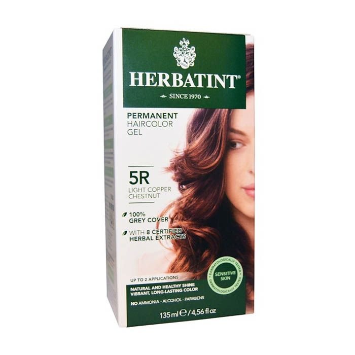 Herbatint Herbal Haircolor Gel 5R Light Copper Chestnut