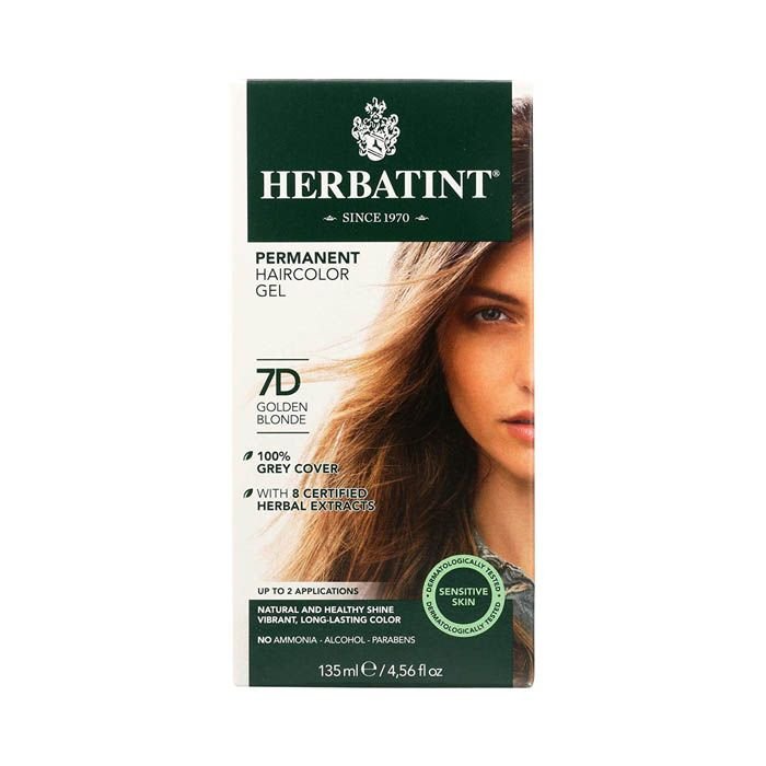 Herbatint Herbal Haircolor Gel 7D Golden Blonde