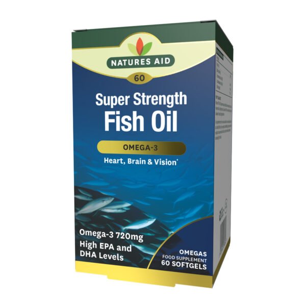 Natures Aid Super Strength Omega 3 60's Softgel