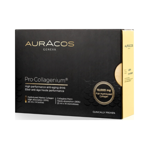 Auracos Fish Hydrolyzed Collagen 10000mg (25ml X 14 Bottle) 350ml