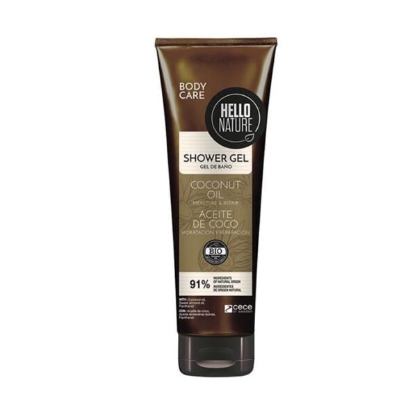 Hello Nature Coconut Oil Shower Gel 250 ml