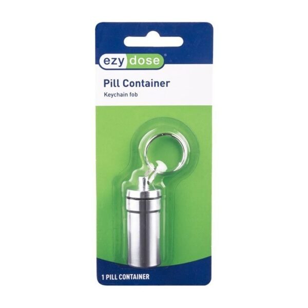 Apothecary Ezydose Pill Storage Container Keychain FOB