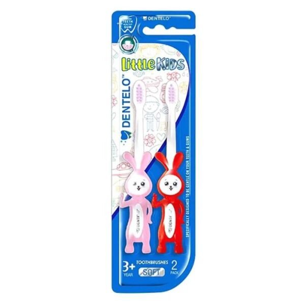 Dentelo Little Kids Toothbrush 2s Blue & Purple