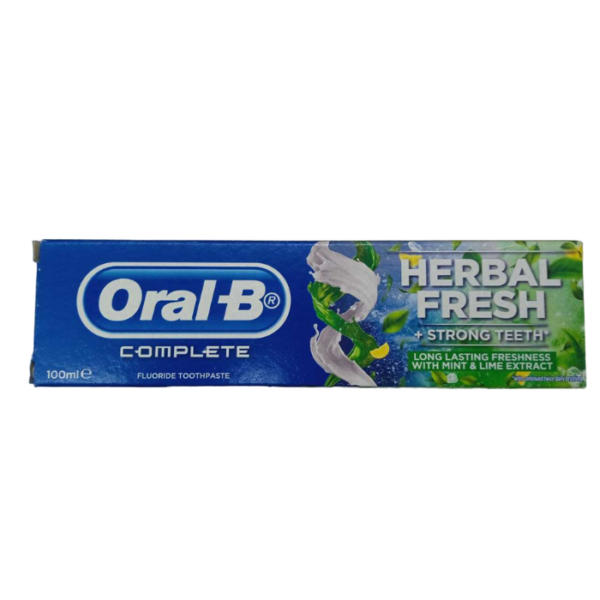 Oral B Complete Herbal Fresh And Strong Teeth 100 ml