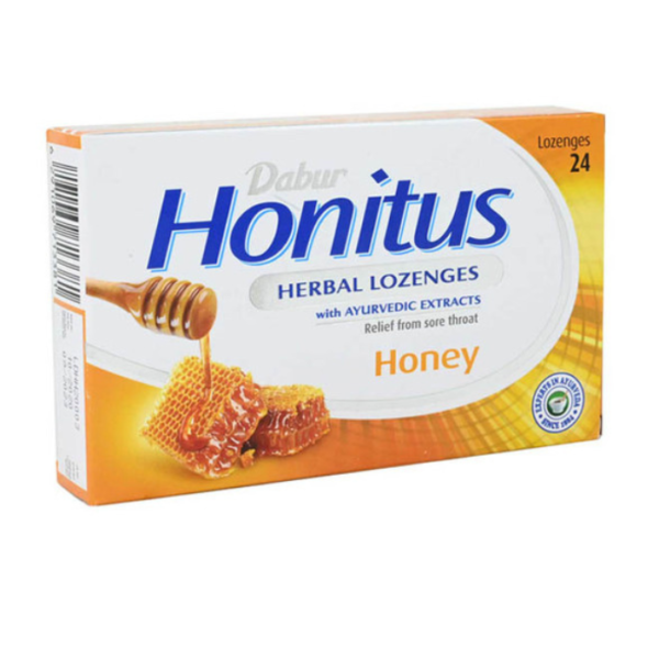 Dabur Honitus Herbal Lozenges Ginger 24s