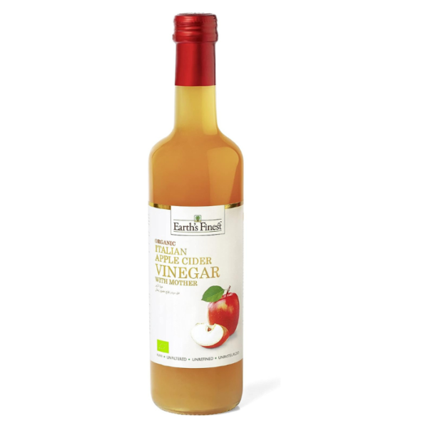 Earths Finest Organic Apple Cider Vinegar with Mother 500ml