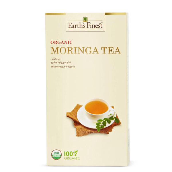 Earths Finest Organic Moringa Tea-1.5gx25 Tea Bags