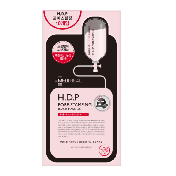 Mediheal HDP Pore-Stamping Black EX Sheet Mask