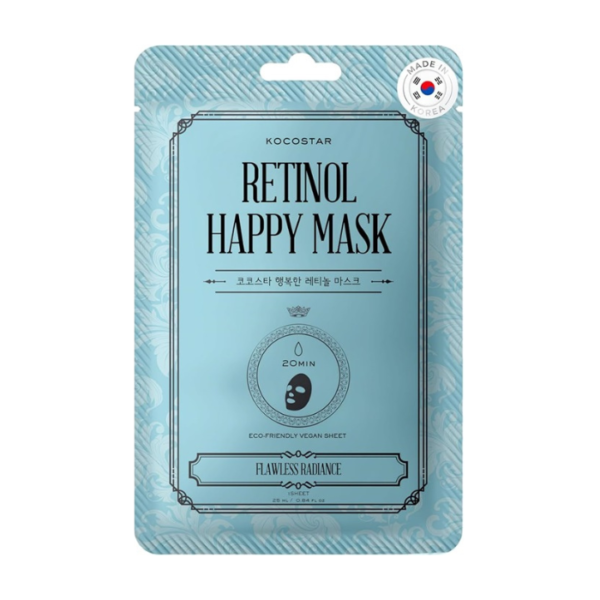 Kocostar Happy Mask Facial Sheet Retinol 23ml 1s