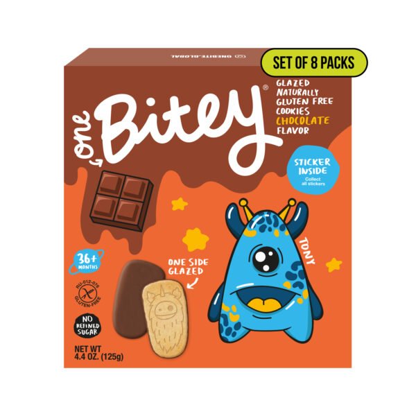 One Bitey Gluten-Free Cookies with Chocolate 125g