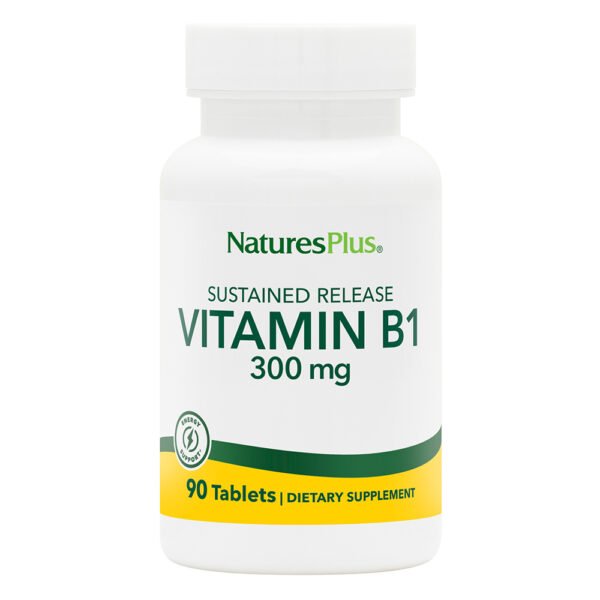 Natures plus Vitamin B1 300mg Sustained Release 90 Tablets