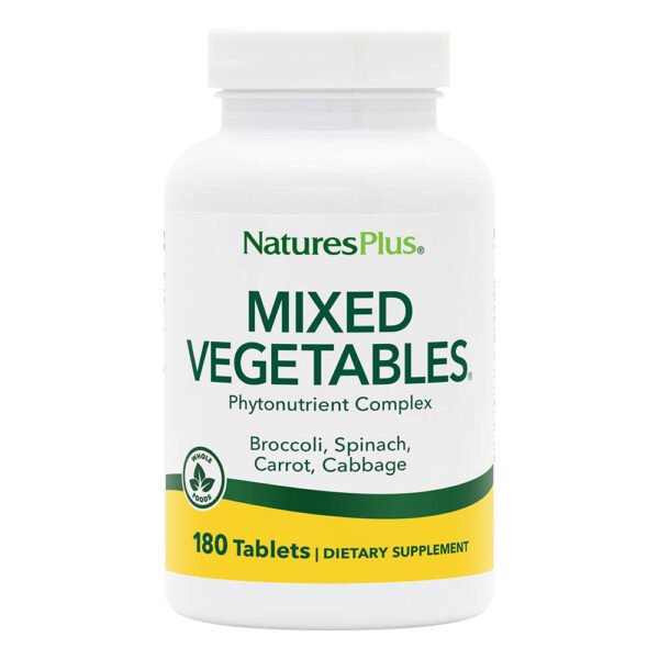 Natures Plus Mixed Vegetables 180's