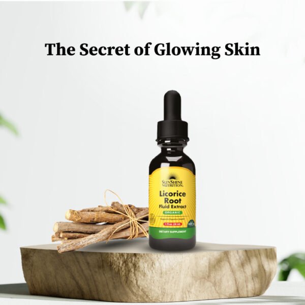 Sunshine Nutrition Licorice Root Fluid Extract 30ml