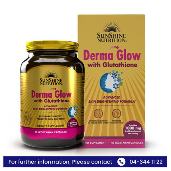 Sunshine Nutrition Derma Glow 60's