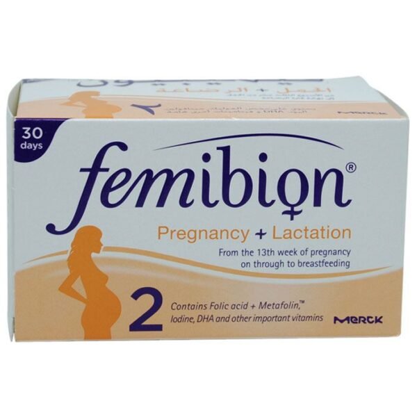 Femibion 2 Pregnancy & Lactation Tablet 30's Capsules